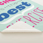 Geniet van het leven sherpa deken (3/4)