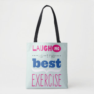 Geniet van het leven tote bag