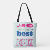 Geniet van het leven tote bag (Achterkant)