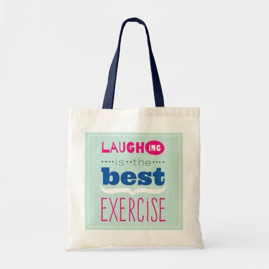 Geniet van het leven tote bag (Voorkant)