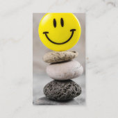 Geniet van het leven! visitekaartje (Achterkant)