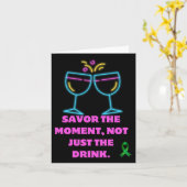 Geniet van het moment1 kaart (Gele Bloem)