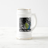 Geniet van het moment 2 - Peacock Bierpul (Voorkant rechts)