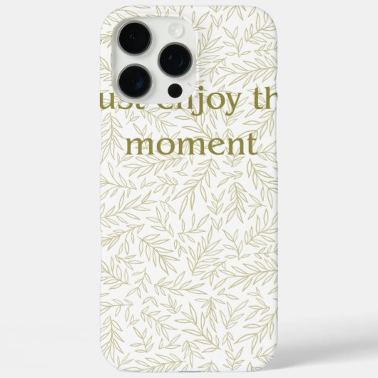 "Geniet van het Moment" Botanische Esthetische Hoe Case-Mate iPhone Case (Achterkant)