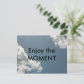 Geniet van het moment briefkaart (Staand voorkant)