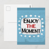 Geniet van het moment Briefkaart (Voorkant / Achterkant)