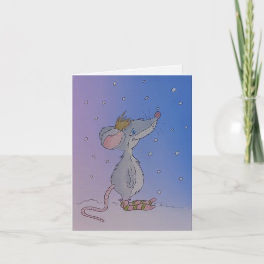 Geniet van het Moment Feestdagen Kaart (Voorkant)