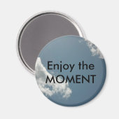 Geniet van het moment magneet (Voorkant / Achterkant)
