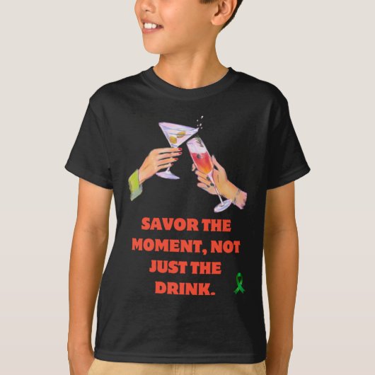 Geniet van het moment t-shirt (Voorkant)