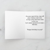 Geniet van het plezier, Gefeliciteerd Kaart (Binnen)