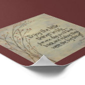 Geniet van het Poster Kleine dingen (Hoek)