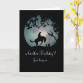 Geniet van het ritje Cowboy Birthday Kaart (Gele Bloem)