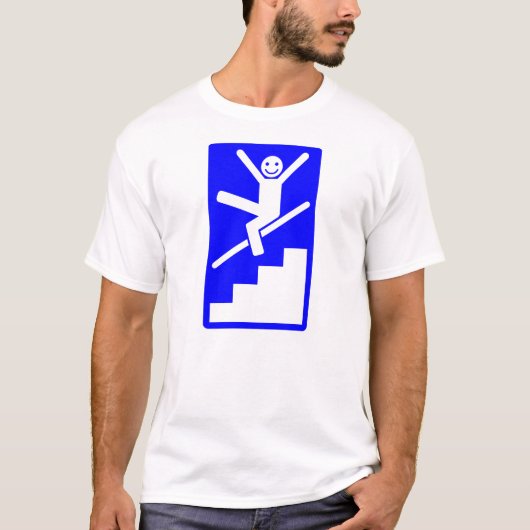 Geniet van het schuiven naar beneden Banisters T-shirt (Voorkant)