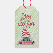 Geniet van het seizoen cadeaulabel (Voorkant)