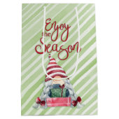 Geniet van het seizoen medium cadeauzakje (Achterkant)