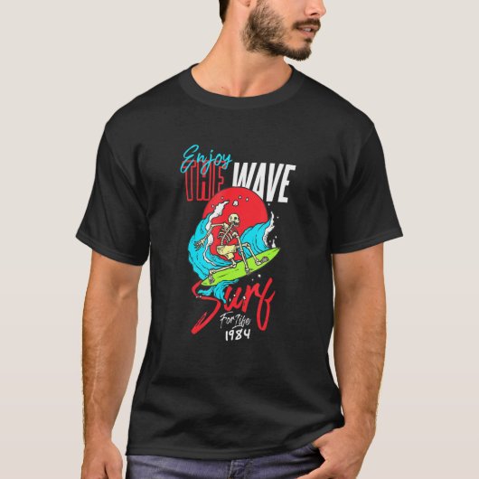 Geniet van het Surf T-shirt (Voorkant)