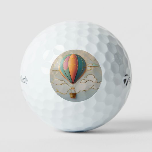 "Geniet van het Uitzicht" Golfballen (Voorkant)