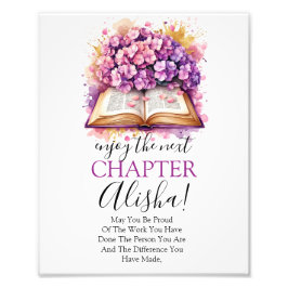 Geniet van het volgende hoofdstuk Boek Pensioen Te Foto Afdruk