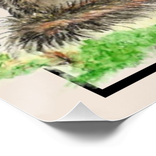 Geniet van Inspirerend Quote Chipmunk Perfect Poster (Hoek)