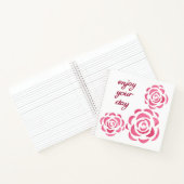 Geniet van je dag notitieboek (Binnen)