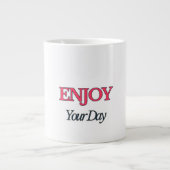 Geniet van je dagelijkse Mok (Voorkant)