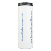 Geniet van je favoriete drankje en een lievelingse thermosbeker (Achterkant)