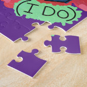 Geniet van je glimlach (dat doe ik) legpuzzel (Zijkant)