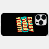 Geniet van je jeugd klassieker Case-Mate iPhone case (Achterkant (horizontaal))