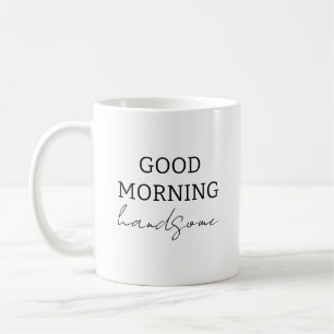 Geniet van je koffie, knappe kopje voor een fijne koffiemok