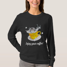Geniet van je koffie! t-shirt