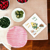 Geniet van je lekkere maaltijd servet