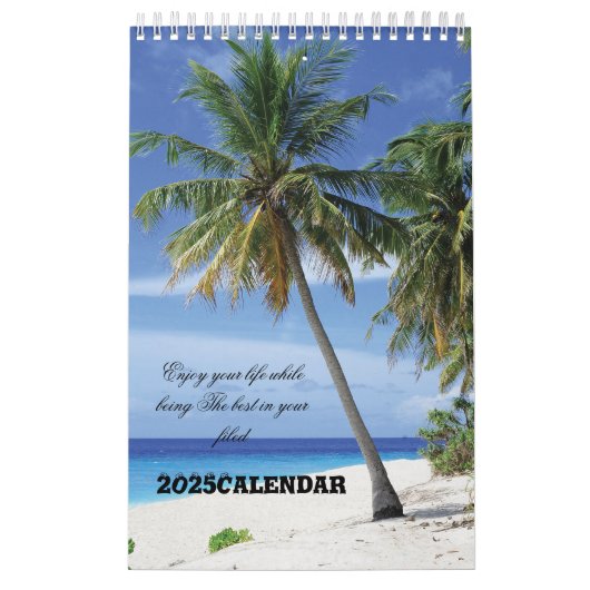Geniet van je leven 2025 kalender (Hoes)