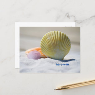 Geniet van je leven briefkaart