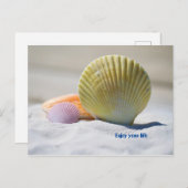 Geniet van je leven briefkaart (Voorkant / Achterkant)