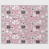 Geniet van je leven cadeaupapier (Vlak)