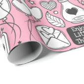 Geniet van je leven cadeaupapier (Rol Hoek)