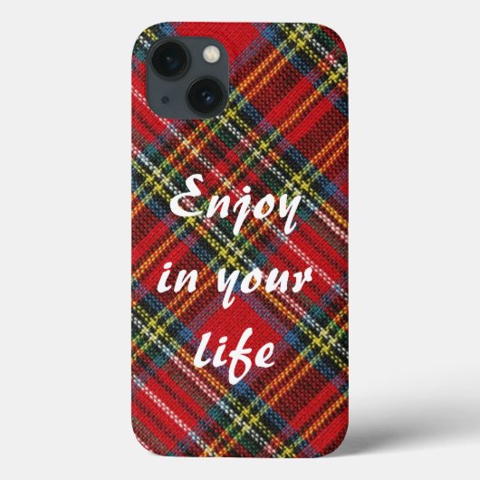 Geniet van je leven Case-Mate iPhone case (Achterkant)