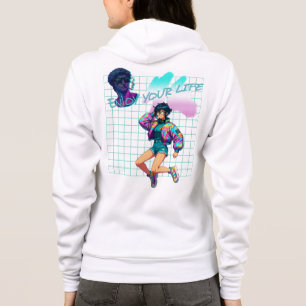 Geniet van je leven hoodie