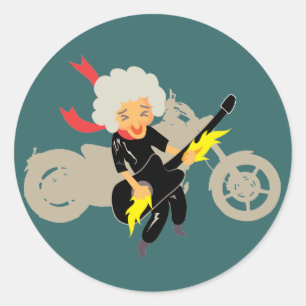 Geniet van je leven ronde sticker