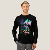 Geniet van je leven Tri-Blend shirt (Voorkant)