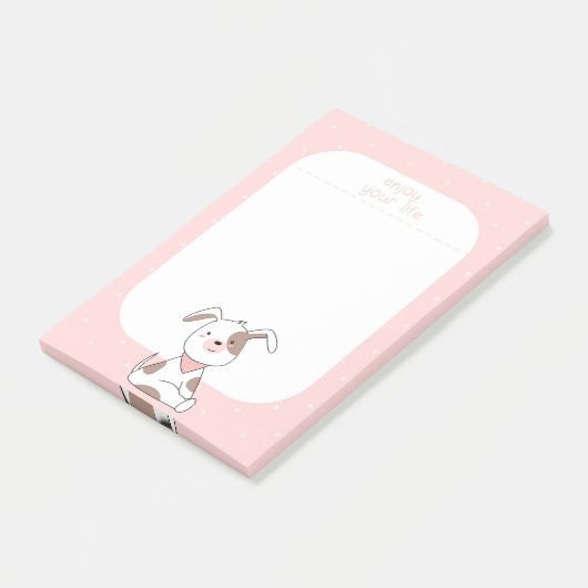 Geniet van je levensechte pop post-it® notes (Schuin)