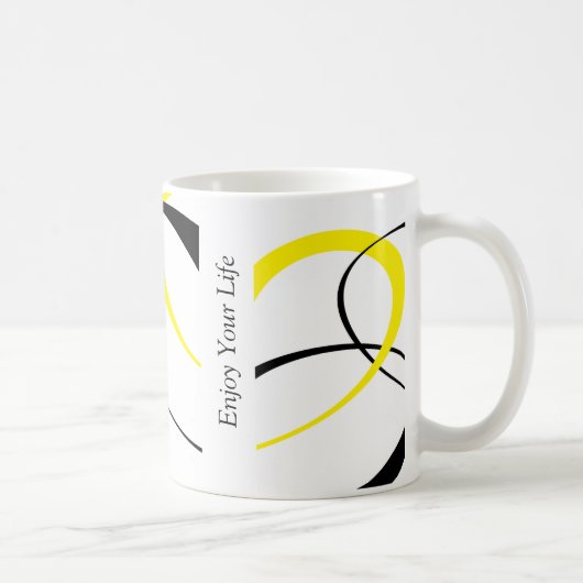Geniet van je levensontwerp-Mok Mok (Rechts)