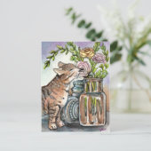 Geniet van je moment briefkaart (Staand voorkant)