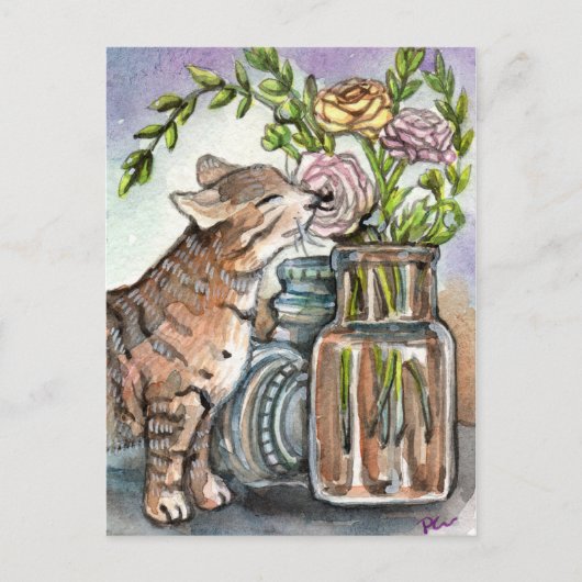 Geniet van je moment briefkaart (Voorkant)