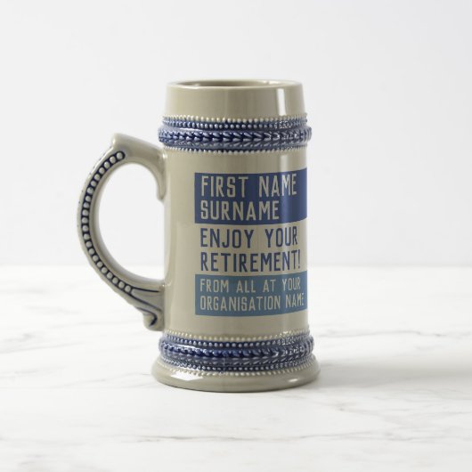 Geniet van je pensioen - bierpul (Links)