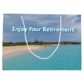 Geniet van je pensioen groot cadeauzakje (Achterkant)