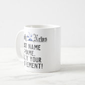 Geniet van je pensioen - koffiemok (Voorkant links)