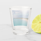 Geniet van je pensioen shot glas (Achterkant)