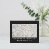 Geniet van je reis naar de hel briefkaart (Staand voorkant)