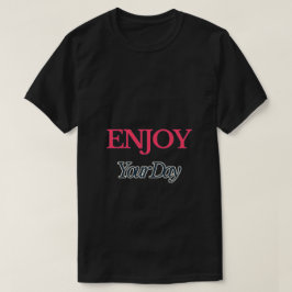 Geniet van je T-shirt